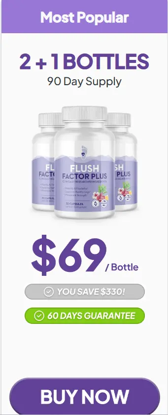 Flush Factor Plus 3bottle